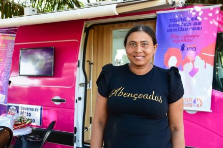 Moradora do Distrito Rancho, em Nova Mutum, destacou importncia desse trabalho 