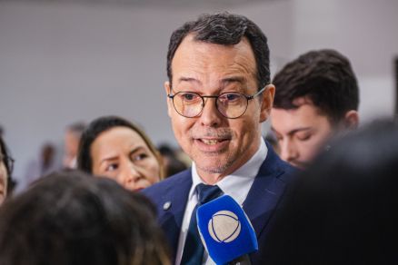 O deputado estadual L�dio Cabral, que � pr�-candidato a prefeito