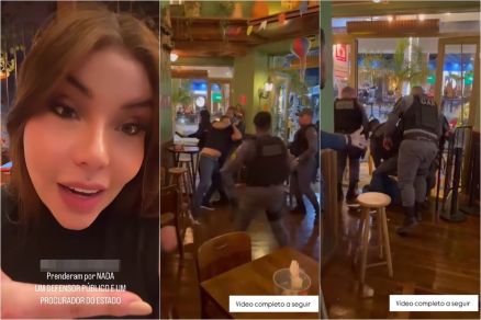 A advogada Gabrielly Bettini estava no Tatu Bola Bar quando tudo aconteceu