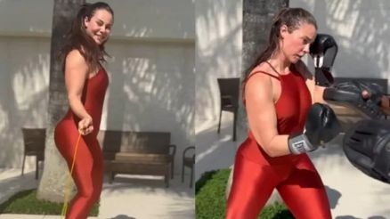 Paolla Oliveira mostra rotina de treinos