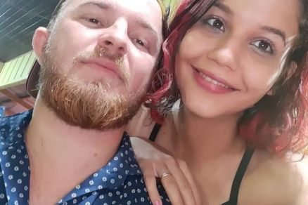 Abinadab e ngela Rocha, que foi morta a facadas 