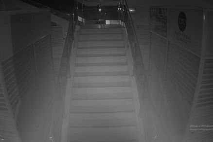 Frame de v�deo que captou o in�cio do inc�ndio