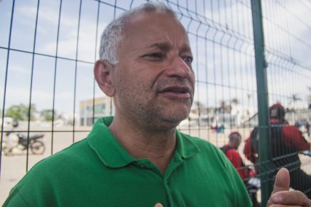 O atual presidente da Associao dos Camels do Shopping Popular, Misael Galvo