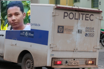 o corpo de Leonardo Gabriel de Campos (detalhe) foi encontrado prximo  comunidade Formigueiro
