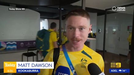 O jogador australiano de hquei, Matt Dawson