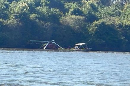 Incidente aconteceu no Rio Araguaia, entre Mato Grosso e Gois