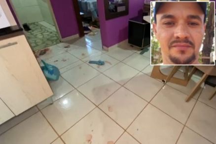 Rodrigo Xavier (detalhe), um dos dois presos pelo feminic�dio