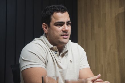 O secretrio David Moura: 