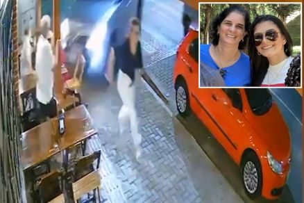 Rosana e Sofia morreram ainda no local do atropelamento 