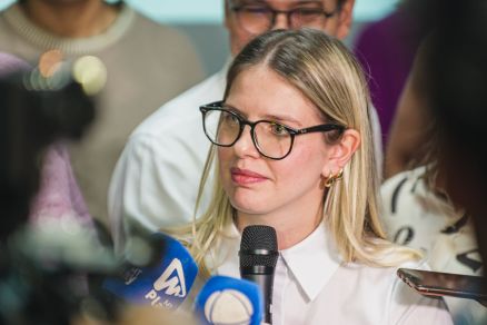 A candidata a vice Rafaela Fvaro, que declarou bens ao TSE