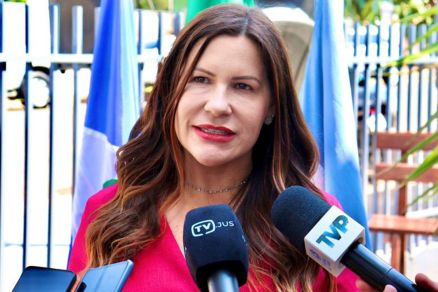 A prefeita de Jaciara Andria Wagner, pr-candidata  reeleio