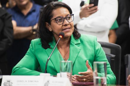 A deputada federal, Gisela Simona: prest�gio 