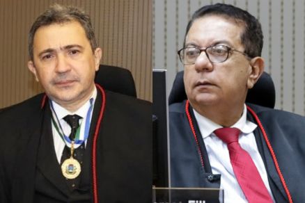 Os desembargadores Joo Ferreira Filho e Sebastio Moraes 