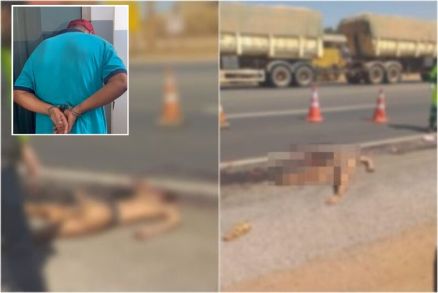 Caso foi na sexta, na rodovia na sada para Jangada
