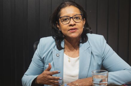 A deputada federal Gisela Simona, que  a favor de federao