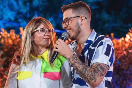 Marlia Mendona e o irmo, Joo Gustavo