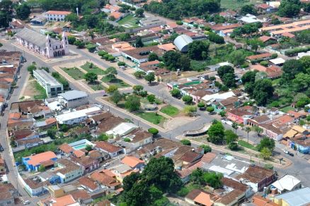 Foto area da cidade de Pocon, onde houve o terremoto