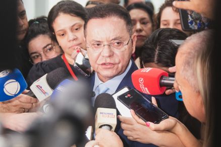 O candidato a prefeito de Cuiab�, Eduardo Botelho