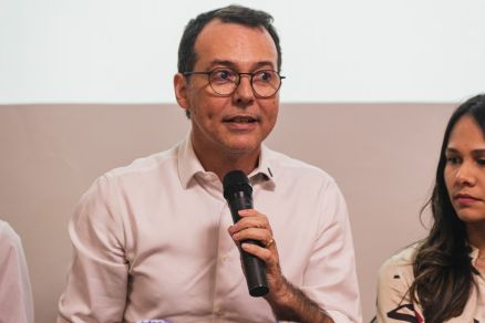 O deputado estadual L�dio Cabral, que � candidato a prefeito de Cuiab� pelo PT