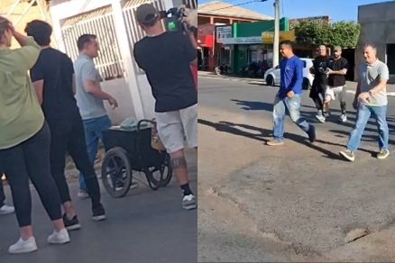 Luciano Huck no bairro Pedra 90, em Cuiab