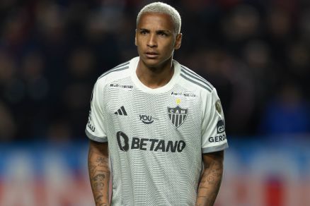 O ex-Cuiab Deyverson, agora jogador do Galo