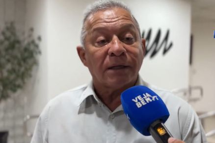 O prefeito de Nobres, Jos� Domingos, que falou sobre gastos com anivers�rio da cidade