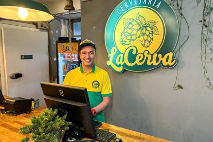 O empresrio Waldevan Barcelos de Paula, proprietrio da La Cerva