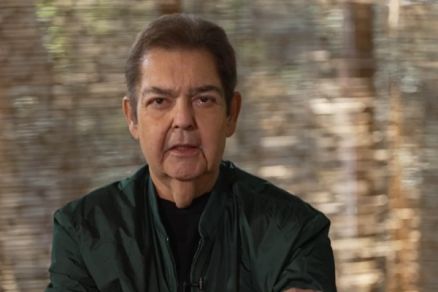 O apresentador Fausto Silva