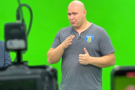 O candidato a prefeito do PL, Abilo Brunini 