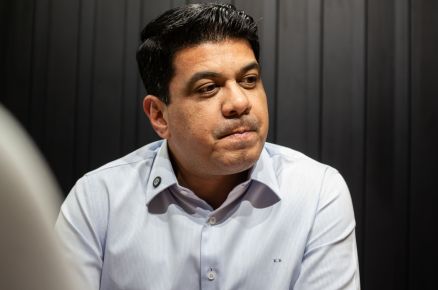 O ex-prefeito de Vrzea Grande, Kalil Baracat, que enviou a mensagem  Cmara