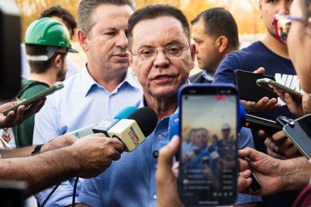 O candidato a prefeito de Cuiab, Eduardo Botelho