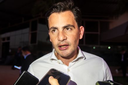 O chefe da Casa Civil, F�bio Garcia, que disse preferir Ab�lio Brunini