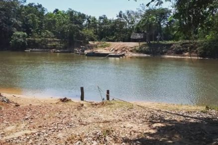 Rio Bugres, que passa na Terra Indgena Umutina 