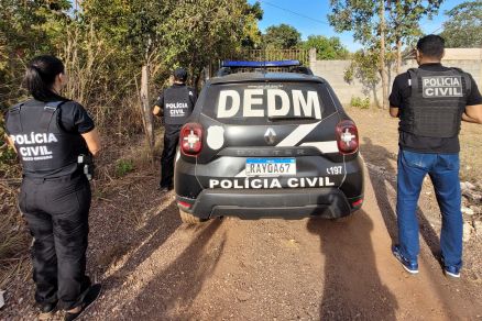 Agentes da Delegacia da Mulher fez a priso