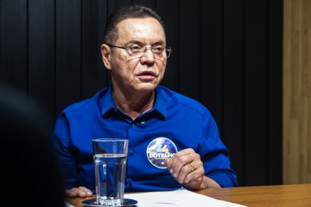 O candidato Eduardo Botelho foi derrotado no primeiro turno das elei��es