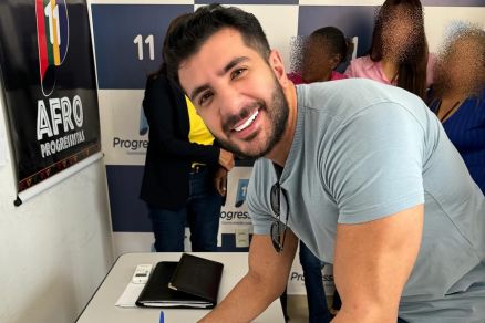 O influencer Rafic Yassine, que teve a candidatura barrada
