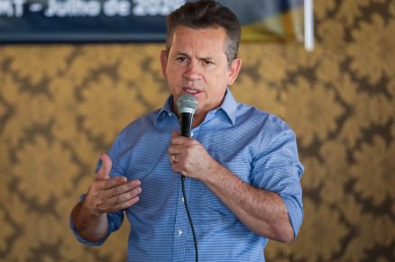 O governador Mauro Mendes, que criticou aumento do valor das emendas