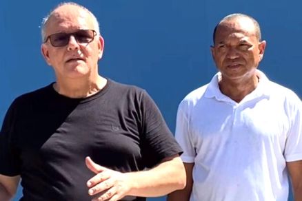 O prefeito Z� do P�tio e seu pupilo Paulo Jos�: n�o decolou