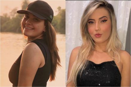 As irms Rayane e Rithiely, mortas por faco em MT
