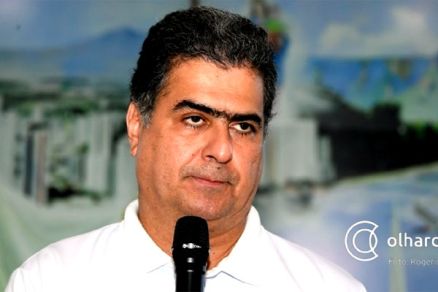 O prefeito Emanuel Pinheiro, que foi criticado por Ablio Brunini