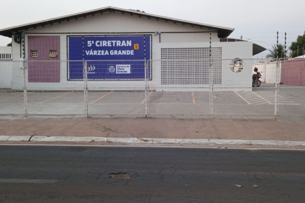 Novo local de atendimento da Ciretran de Vrzea Grande