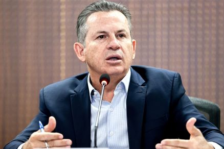 O governador Mauro Mendes, que falou sobre operao contra Luluca Ribeiro