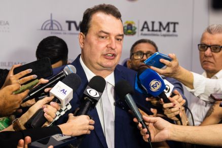 O deputado Max Russi (PSB), eleito presidente da ALMT