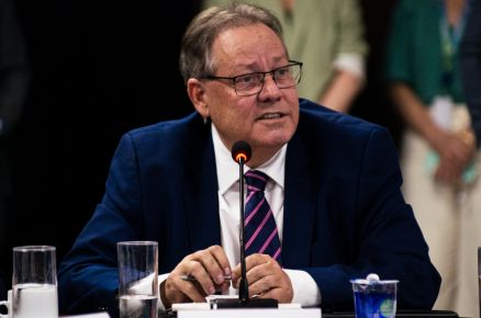 Gilberto Figueiredo, que retorna para o cargo de secretrio de Estado de Sade 