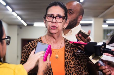 A desembargadoras Maria Aparecida Ribeiro, que se aposentou 