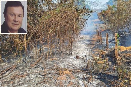 Jos Correia de Oliveira Neto (detalhe), que morreu em incndio 