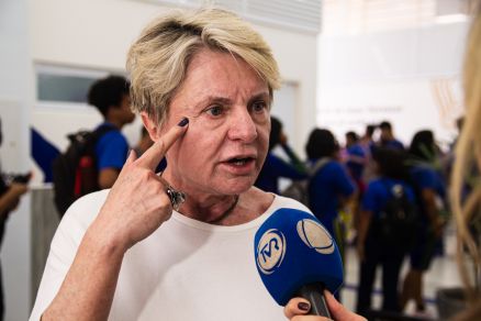 A suplente de senador Margareth Buzetti, que ocupa a cadeira de Carlos Fvaro