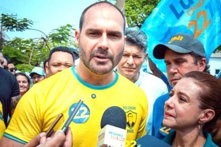 O deputado Eduardo Bolsonaro