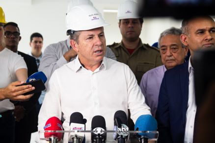 O governador Mauro Mendes fez duras cr�ticas ao judici�rio