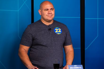 O candidato a prefeito de Cuiab� Ab�lio Brunini, o mais votado no primeiro turno